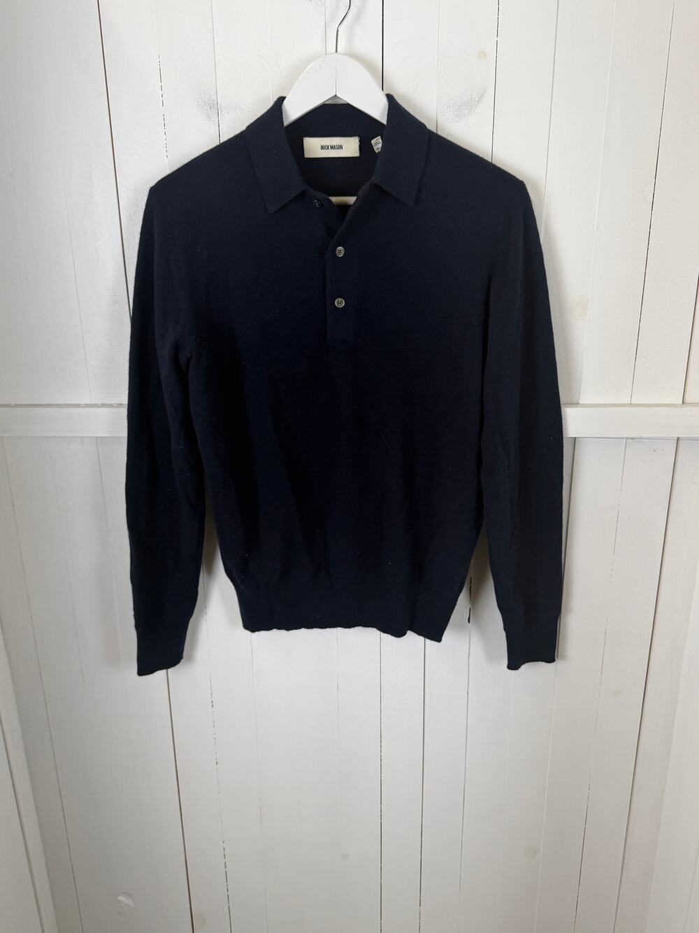 Buck Mason Blue Cashmere Cardigan Sweater Women’s S New